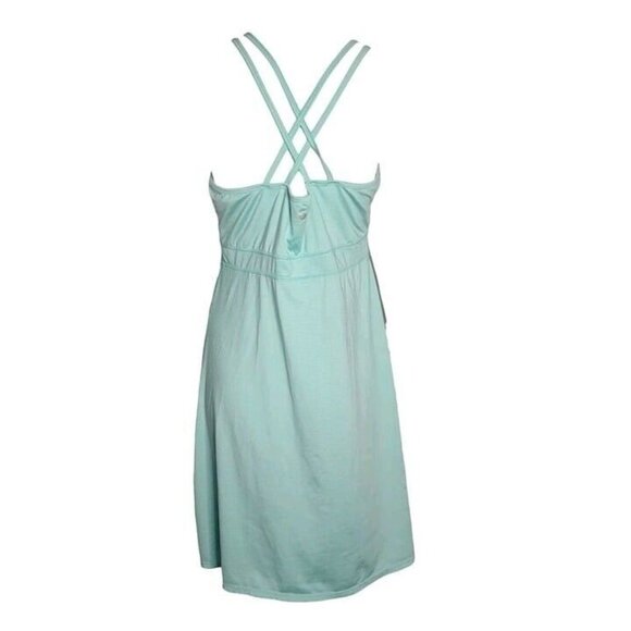 Soybu Dress Womens Size XL Blue Striped Sleeveless Activewear Pullover Stretch - Picture 3 of 6